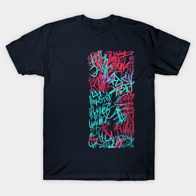 Graffiti Illuma T-Shirt by DenielHast